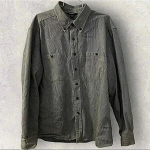 Vintage Oshkosh 1895 Workwear Denim Button Up Shirt Men’s Size XL